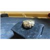 Image 2 : 10kt Gold Nugget Style Ring Size 13 Total Weight 7.1 Grams 