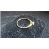 Image 3 : 10kt Gold with Cubic Zirconia Ring Size 7 1/2 Total Weight 1 Grams