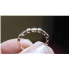 Image 4 : 10kt Gold and Diamond Ladies Ring Size 5 3/4 Total Weight 1.2 Grams