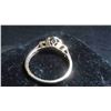Image 3 : 10kt Gold and Diamond Ladies Ring Size 7 Total Weight 2.3 Grams