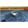 Image 2 : 10kt Gold and Diamond Ladies Ring Size 6 1/2 Total Weight 2.1 Grams