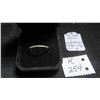 Image 1 : 14kt White Gold and Diamond Ladies Ring Size 10 1/2 Total Weight 1.2 Grams