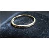 Image 2 : 10kt Gold and Diamond Ladies Ring Size 8 Total Weight 1 Gram