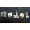 Image 4 : 30 Silver Charms/Pendants - Silver Content Ranges from .800