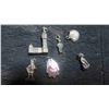 Image 7 : 30 Silver Charms/Pendants - Silver Content Ranges from .800