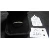 Image 1 : 14kt White Gold and Diamond Ring Size 10 1/2 Total Weight 1.28 Grams