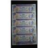 Image 3 : (5) 1971 Canadian $10 Bills 