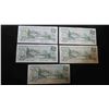 Image 2 : (5) 1979 Canadian $20 Bills 