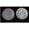 Image 2 : (10) Canadian 50 Cent Coins 1950-1959