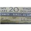 Image 3 : 1954 Canadian $20 Bill 
