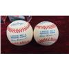 Image 2 : 2 Signed MLB Baseballs Kelly Gruber 3rd Base Man & Pat Broder Catcher