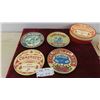 Image 1 : 4 New Advertisement 'Camembert' Plates in Box 