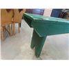 Image 3 : 2 Wood Painted Benches 20'' x 66'' x 9 1/2'' & 19 1/2'' x 54'' x 9 1/2'' 