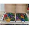Image 1 : Large Plastic Christmas Decorative Lights 7 1/2'' Tall , 2 Stands 