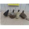 Image 2 : (4) Duck Decoys 