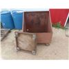 Image 1 : Fire Box on Wheels 26'' x 34'' x 40'' , Dolly 24'' x 24''