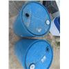 Image 2 : (2) 50 Gallon Poly Barrels 
