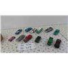 Image 1 : 12 Toy Vehicles: 4 Hot Wheels with Red-Line Tires, 1 Hot Wheel 