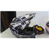 Image 2 : 2 Dirt Bike Helmets Ladies Size Large & Mens Size Medium