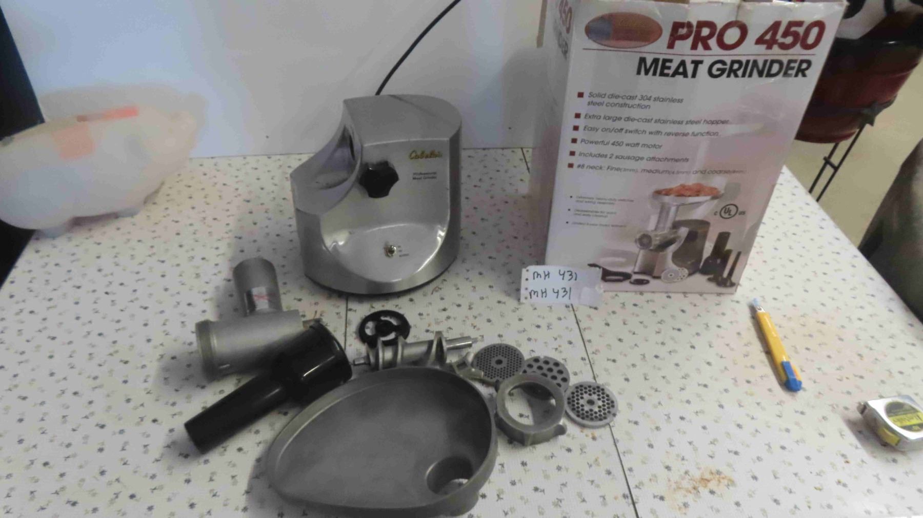 Cabela 450 Pro Meat Grinder