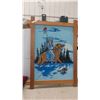 Image 1 : Framed Velvet Picture
