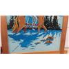 Image 4 : Framed Velvet Picture