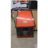 Image 1 : Mid Century Modern Electric Fireplace Heater 