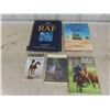 Image 1 : 5 Books (3) Softcover Horse Training Books , (2) Military Hard Cover History 