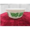 Image 2 : Hazel Atlas 'Ivy Leaf' Mixing Bowl with H.A. Mak Markings , Mid Century 