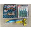 Image 3 : 14 Assorted Fishing Lures , Fishing Line