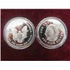 Image 3 : 6 Gold and Silver Plated Rounds 
