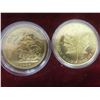 Image 8 : 6 Gold and Silver Plated Rounds 