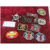 Image 1 : 10 New Assorted Belt Buckles