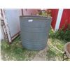 Image 1 : Galvanized Steel Drum with Tap 500 Gallons 35'' x 34''