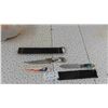Image 1 : 2 Blades with Decorative Graphics on Handle 13'' + 11'' 