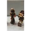 Image 3 : 4 Paper Mache Ornaments 14'' Tall 