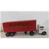 Image 1 : Antique Struted Transport Steel Toy 20'' Long - Missing 1 Back Trailer