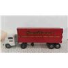 Image 5 : Antique Struted Transport Steel Toy 20'' Long - Missing 1 Back Trailer