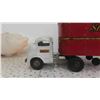 Image 6 : Antique Struted Transport Steel Toy 20'' Long - Missing 1 Back Trailer