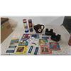 Image 1 : Vintage Viewmaster Lot: 2 Bakelite Views, 1 Projector, Little Black Sambo Reel, 