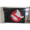Image 1 : Large Vintage Ghostbusters Movie Promo Banner Flag 35'' x 59'' Excellent 