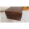 Image 3 : 2 Antique 1800s Writing Lap Desk, Wood Document Boxes 12'' x 9'' x 6'' & 