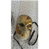 Image 4 : Vintage Carved Wood Tribal Mask , 2 Paper Mache Theatre Masks