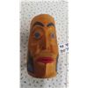 Image 2 : Vintage First Nations Hand Carved Hand Painted Wood Spirit Mask 10'' x 6''