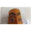 Image 3 : Vintage First Nations Hand Carved Hand Painted Wood Spirit Mask 10'' x 6''