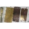 Image 10 : Antique Farm Equipment Model Number Tags , Lots are Brass: Oliver, International
