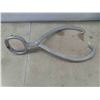 Image 8 : 2 Antique Ice Tongs /Log Lifters , Antique Sewing Machine Shelves, Fiberglass