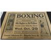 Image 2 : Early Boxing Featherweight Championship of Canada Billy Hughes vs Kid Wallace 