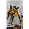 Image 3 : 9 New Dewalt Tools: Flush Pull Saw, 8'' Adjustable Wrench, (2) Utility 