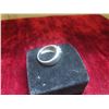 Image 3 : Sterling Silver with Cubic Zirconia Ring Size 9 Total Weight 7.3 Grams 